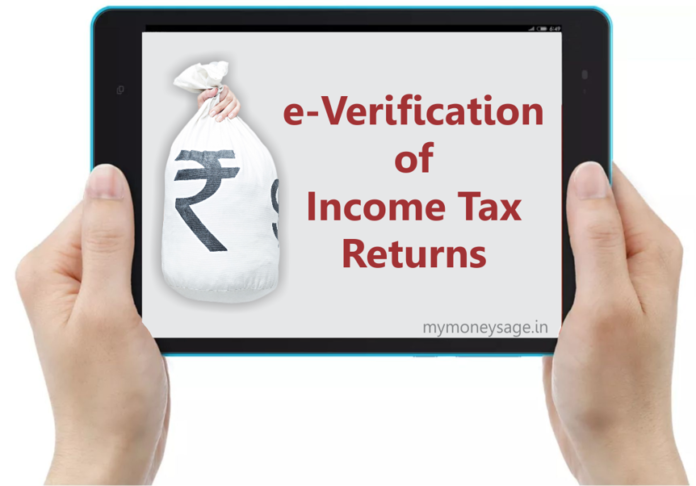 E-Verification of ITR E-Verification of ITR