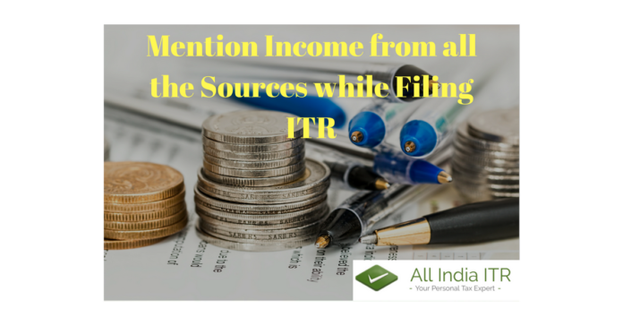 Filing ITR Filing ITR