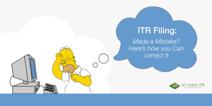 ITR filing mistakes blog image itr filing