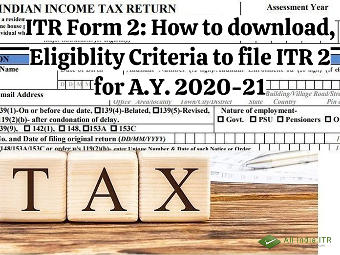 itr form 2 download