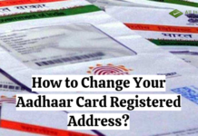 How to Change Your Aadhaar Card Registered Address